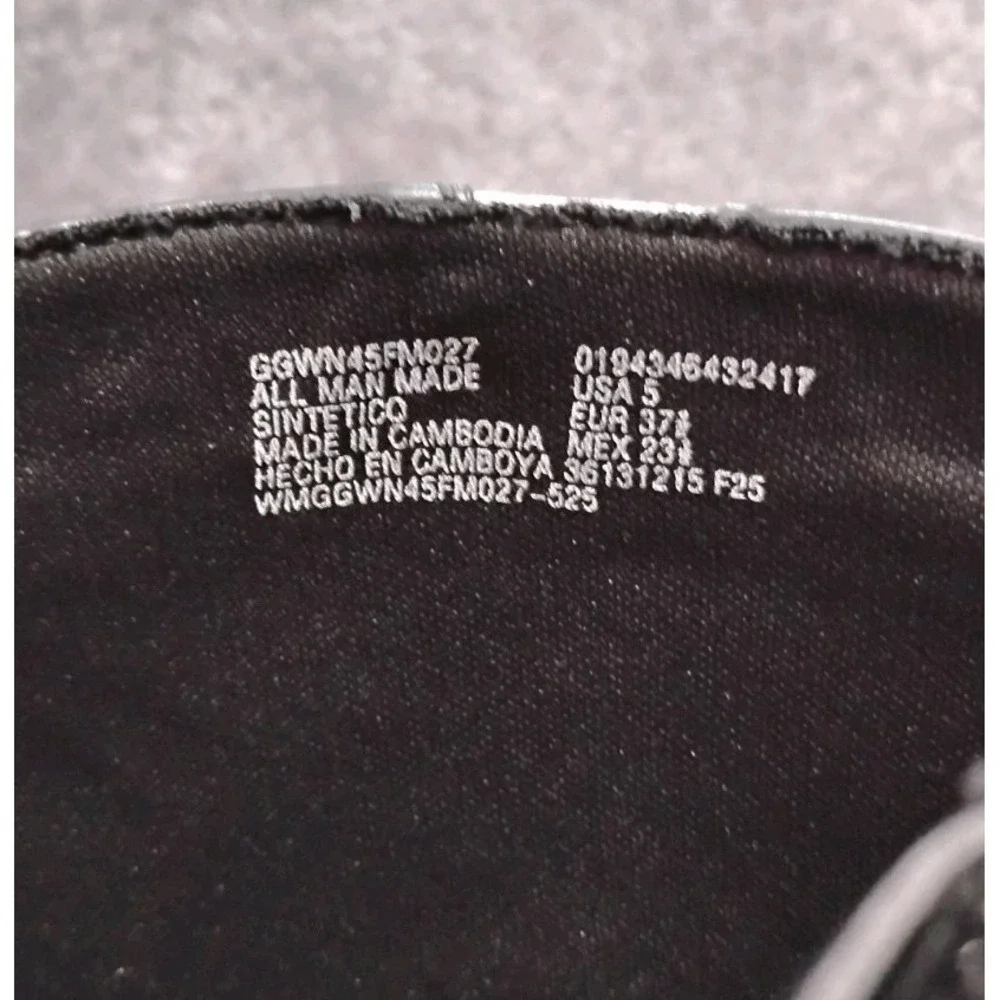 Wonder‎ Nation Toddler And Girls Glitter Star Chelsea Boots Size 5